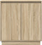 vidaXL - Dressoir - met - LED - in - Sonoma - Eik - - - 71 - x - 34,5 - x - 75 - cm - - - Gemaakt - van - gefabriceerd - hout