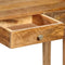 vidaXL - Wandtafel - 102x30x79 - cm - massief - mangohout