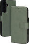 Mobiparts Samsung Galaxy A55 - Wallet Hoesje - Eco Leer - Magneet Sluiting - Groen