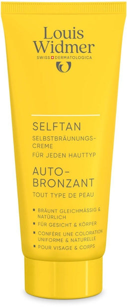 Louis Widmer - Bruinen zonder Zon - Crème met DHA en Aloë Vera - 100 ml