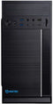 Hiditec Q5 PRO - Midi Tower PC - Micro-ATX - Zwart