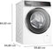 Bosch WGB2561AFG - Wasmachine - Stoomfunctie Iron Assist - 10kg laadvermogen