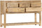 vidaXL - Dressoir - 120x30x75 - cm - massief - mangohout