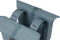 Basil City - Dubbele Fietstas - 28-32 liter - Waterafstotend - Reflectiedetails - Graphite blue