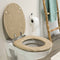 Tiger Steigerhoutlook - WC bril - Toiletbril met deksel - Soft Close - MDF - Eiken