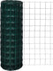 vidaXL - Euro - hek - 25x1,7 - m - staal - groen