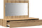 vidaXL - Wandtapijt - Eettafel - Artisan - Eik - 100x40x70 - cm