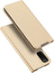 Dux Ducis - pro serie slim wallet hoes - Geschikt voor Samsung Galaxy S20 - Goud