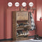 SoBuy FSR137-L-F - Schoenenkast - 3 Kleppen - Bruin
