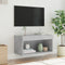 vidaXL - Tv-meubel - met - LED-verlichting - 60x30x30 - cm - betongrijs