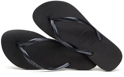 Havaianas Slim - Slippers - Rubber zool - Zwart
