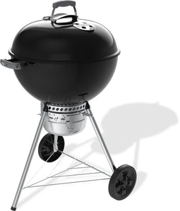 Weber Original Kettle Premium - Ø 57 cm grillrooster - Houtskoolbarbecue - Zwart - Gesloten asopvang