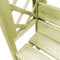 vidaXL - Pergola - met - dak - en - bank - geïmpregneerd - grenenhout
