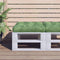 vidaXL - Palletkussen - 60x61,5x10 - cm - bladpatroon - oxford - stof