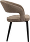 Pole to Pole - Tusk stoel - Chenille - Bruin - Brandvertragend