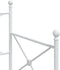 vidaXL - Slaapbank - met - onderschuifbed - zonder - matras - 90x200 - cm - staal - wit