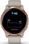 Garmin Venu - Smartwatch - GPS muziek en gezondheidsmonitoring - Rosé Goud (Grijs)