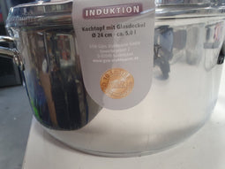 GSW Meran - Kookpan - 5 ltr - Hoogglans roestvrijstaal