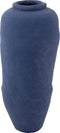 J-Line vaas Pot Lord - papier maché - blauw - 100 cm hoog