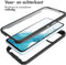 iMoshion Hoesje Geschikt voor Samsung Galaxy A54 (5G) Hoesje - iMoshion 360° Full Protective Case - Zwart / Transparant