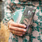 Hoesje Geschikt voor iPhone SE (2022) / SE (2020) / 8 / 7 Hoesje Siliconen - Design Backcover siliconen - Meerkleurig / Beach