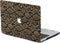 Lunso Geschikt voor MacBook Air 13 inch (2010-2017) cover hoes - case - Snake Pattern Brown