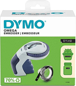 DYMO Omega - Labelmaker voor reliëfdruk - Lichtgewicht en draagbaar - Inclusief zwarte labeltape
