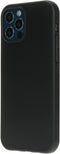 Mobiparts Classic TPU Case - Apple iPhone 12/12 Pro - Minimalistisch ontwerp met grip coating - Zwart