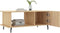vidaXL - Salontafel - 90x50x40 - cm - bewerkt - hout - sonoma - eikenkleurig