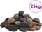 vidaXL - Kiezelstenen - gepolijst - 5-8 - cm - 25 - kg - meerkleurig