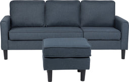 AVESTA - Driezitsbank - Grijs - Polyester