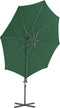 vidaXL - Zweefparasol - met - stalen - paal - 300 - cm - groen