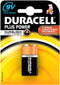 Duracell Plus Power - 9V Alkaline batterij - Betrouwbare prestaties - Oranje