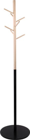 Kapstok Dip Dye Zwart- Hout-40x40x165 cm