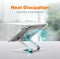GB1050-1 Laptop Stand, geventileerd, met draaibare basis, draagbaar, in hoogte verstelbaar, compatib