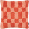 In The Mood Collection - Tuft Sierkussen - L45 x B45 x H10 cm - Geblokt - Rood Roze