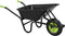 Kruiwagen 100 Liter - Luchtbanden - Max. 210 KG - Zwart - Incl. Handschoenen