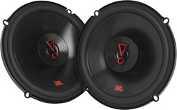 JBL Stage 3 627F - Autospeaker - 6.5” (16,5 cm) - 2-Weg Coaxiaal - Zwart - Krachtig Geluid Zonder Grill
