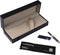 Sheaffer vulpen - 100 - mat zwart met chroom - penpunt F - inclusief convertor voor vulling - SF-E0931743