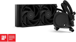 EKWB EK-Nucleus AIO CR240 - All-in-One Vloeistofkoeling - 240mm Radiator - Zwart