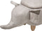ELEPHANT - Hocker - Grijs - Kunstleer