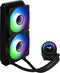 Aerocool Mirage L240 - Waterkoeler 240mm RGB - Infinity mirror ontwerp - Zwart