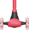 Yvolution Yglider Kiwi - Vederlichte Step met LED Wielen - Maximaal belastbaar tot 50 kg - Rood
