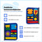 MontiPlay® Montessori Speelgoed - Sensorisch Speelgoed - Activiteitenbord - Busy Board - Montessori
