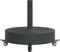 vidaXL - Parasolvoet - met - wielen - voor - stok - van - Ø38 - / - 48 - mm - 27 - kg - rond