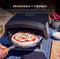 Masterpro - Pizzaschep XL - voor oven en BBQ - Ø30 x 87cm - afneembaar handvat - RVS