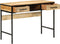 vidaXL - Bureau - 100x50x75 - cm - Massief - Houten - Ruw - Mango