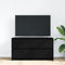 vidaXL - Tv-meubel - 100x35x54 - cm - bewerkt - hout - zwart