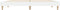 vidaXL - Bedframe - bewerkt - hout - wit - 120x190 - cm