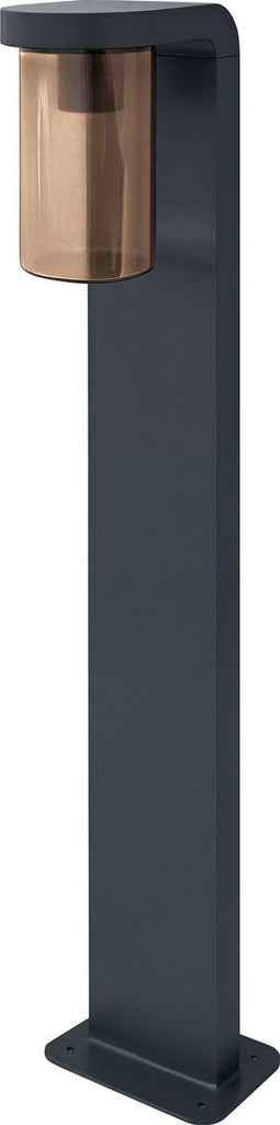 LEDVANCE ENDURA CLASSIC CASCADE - LED-vloerlamp E27 - Aluminium amberglas 80cm hoogte